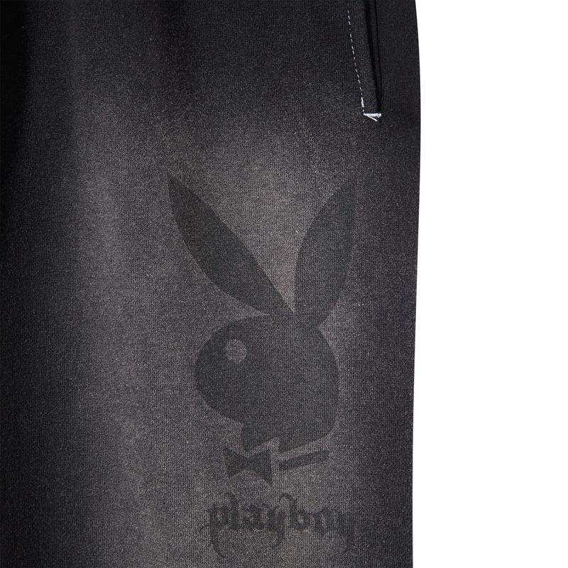 Pantalones Playboy Airbrush Sweats Mujer Grises Oscuro | 3450-IHKCU