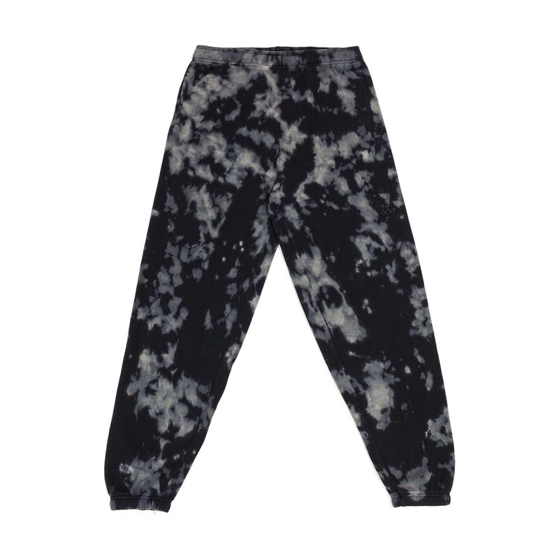 Pantalones Playboy Bleached Grunge Sweats Mujer Negros Blancos | 5190-OBMNE