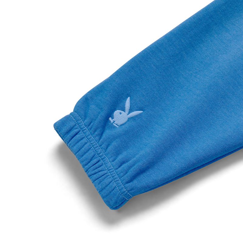 Pantalones Playboy Camp Classic Sweat Mujer Azules | 9240-VQXED