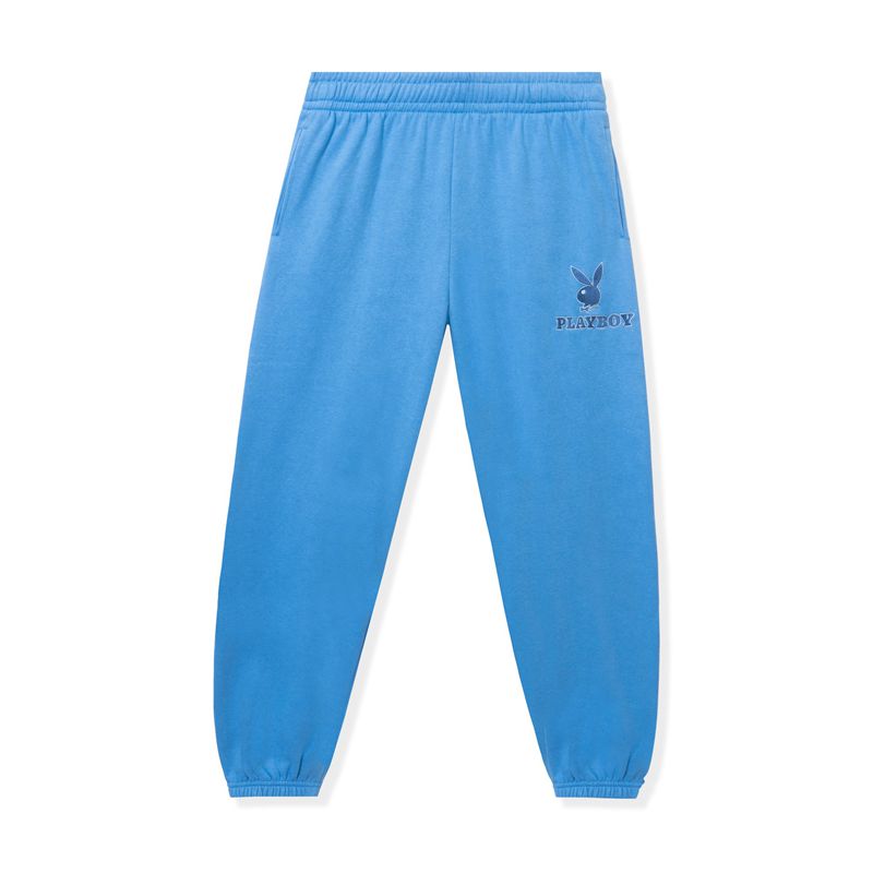 Pantalones Playboy Classic Boyfriend Sweats Mujer Rosas | 5821-PKUQT