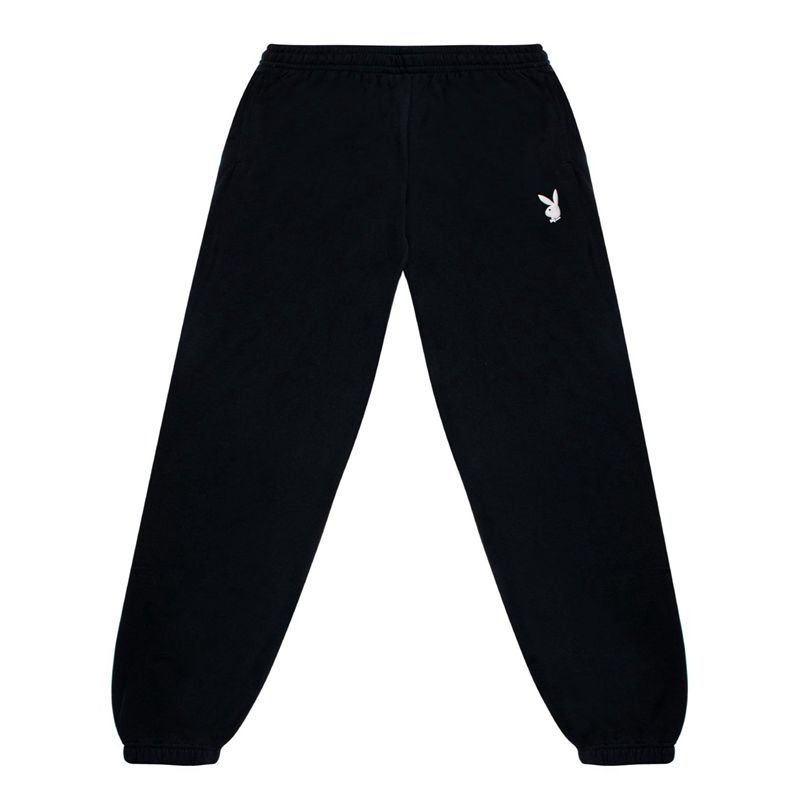 Pantalones Playboy Classic Boyfriend Sweats Mujer Rosas | 5821-PKUQT