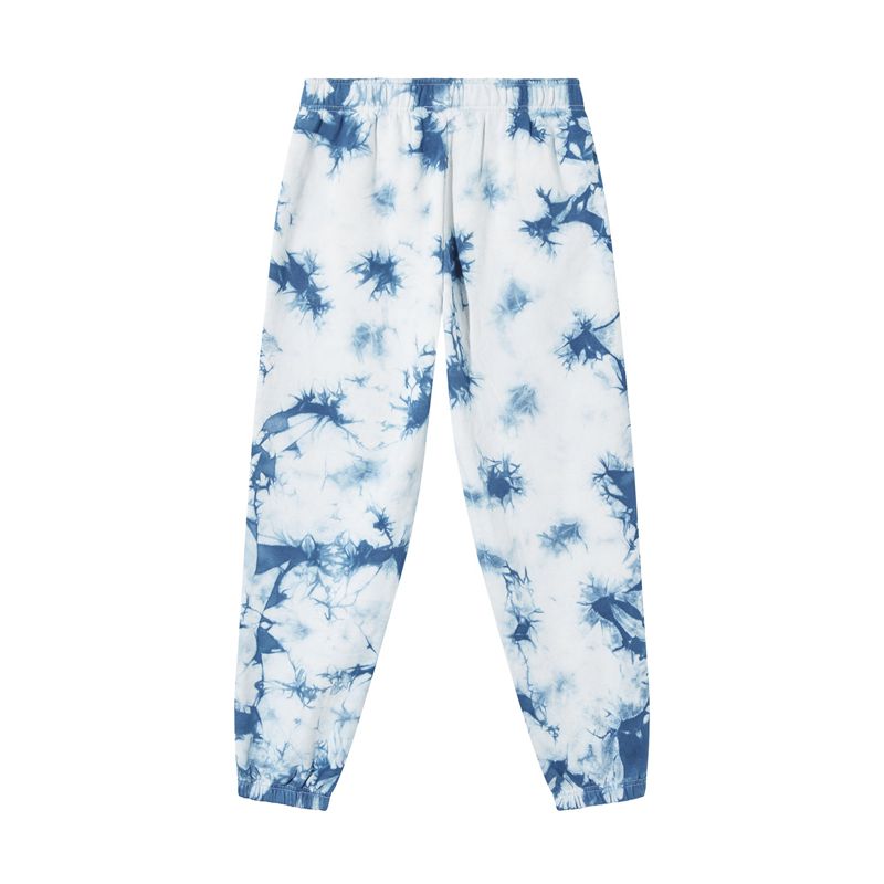 Pantalones Playboy Crystal Tie-Dye Sweat Mujer Azules | 1839-PVMTY