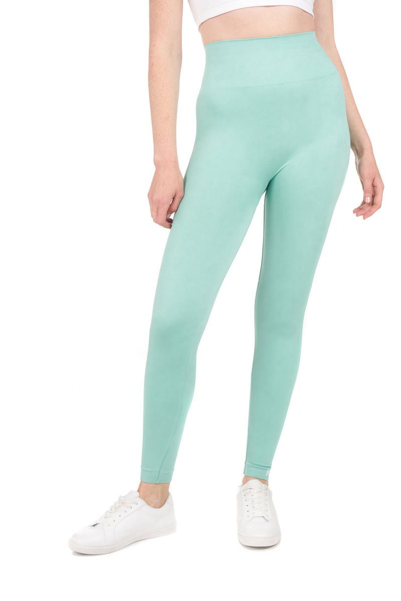 Pantalones Playboy Deporte Legging Mujer Turquesa Claro | 2087-FWOEK