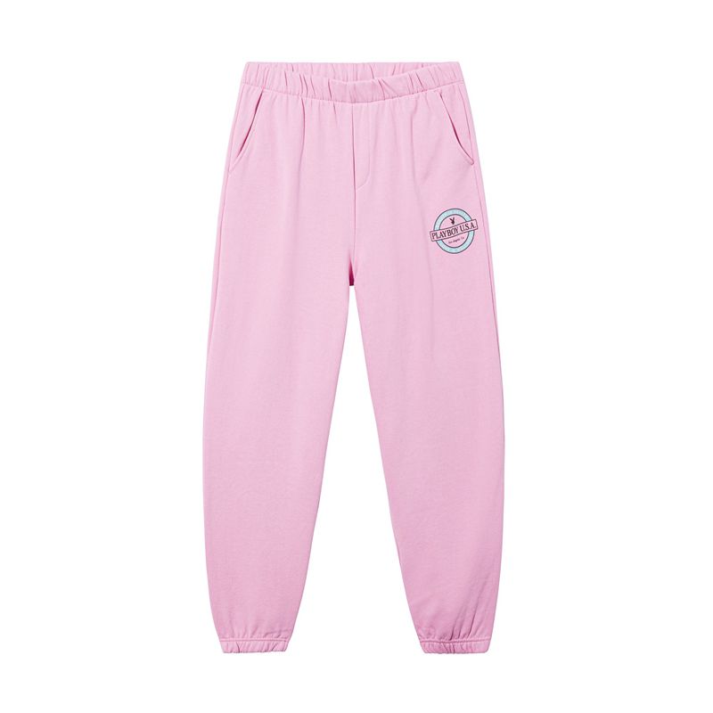 Pantalones Playboy Everyday Sweats Mujer Rosas | 8217-PVMQB