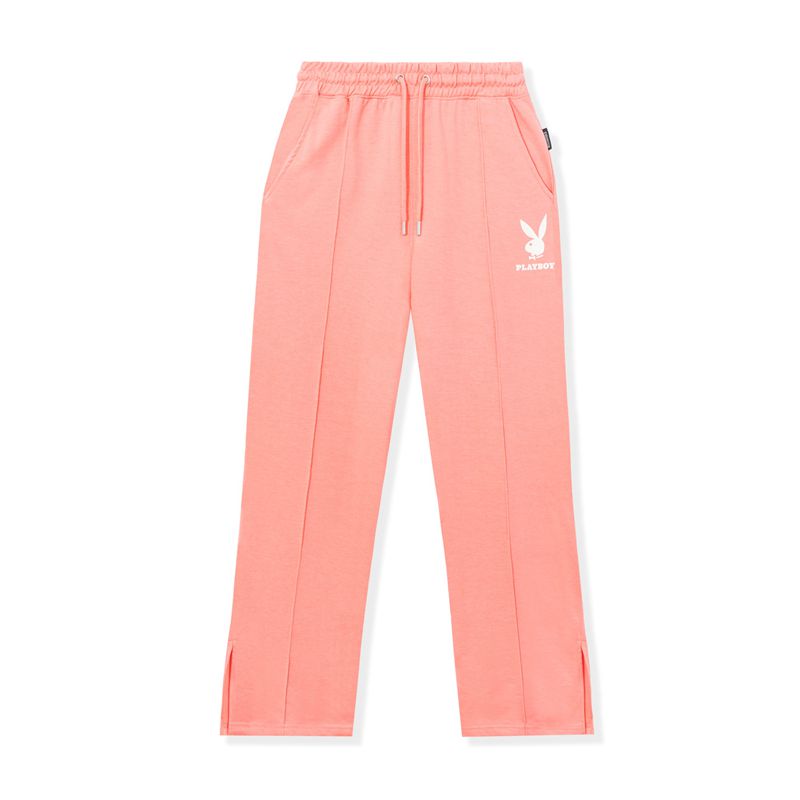 Pantalones Playboy Logo Sweats Mujer Azules Claro | 2750-NAKDY