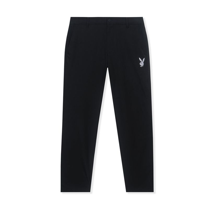 Pantalones Playboy Puma Golf Jackpots Hombre Negros | 9087-OHDSU