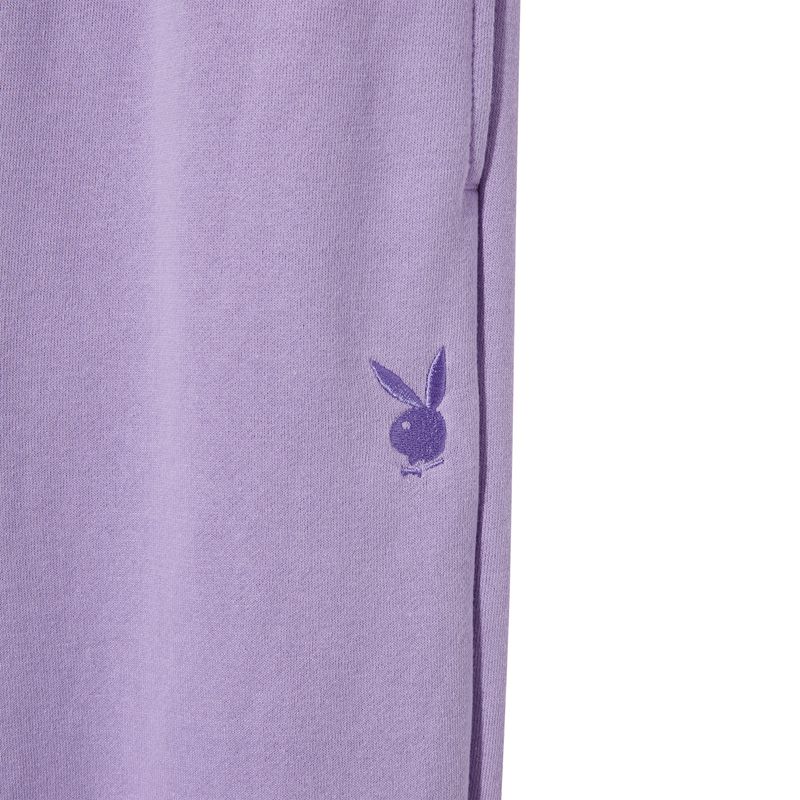 Pantalones Playboy Purple Masthead Sweat Mujer Morados | 1475-RHVPG