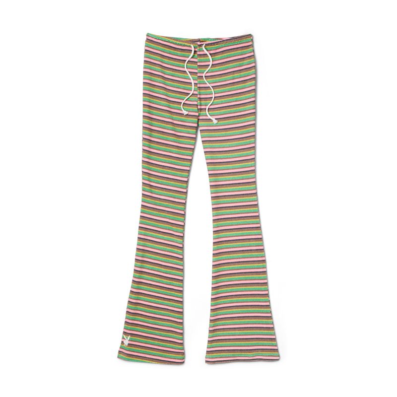 Pantalones Playboy Terry Flare S Mujer Multicolor | 3609-HPZEX