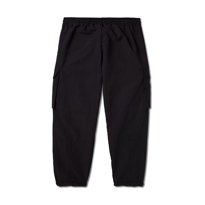 Pantalones Playboy Windbreakers Hombre Negros | 7563-AKYEZ