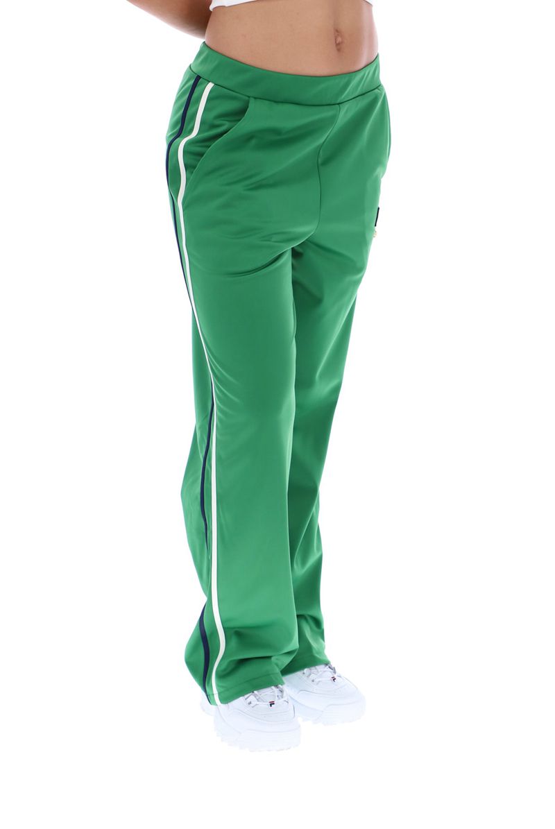 Pantalones Playboy X Fila Mardi Pista Mujer Verdes | 7901-MDGPT