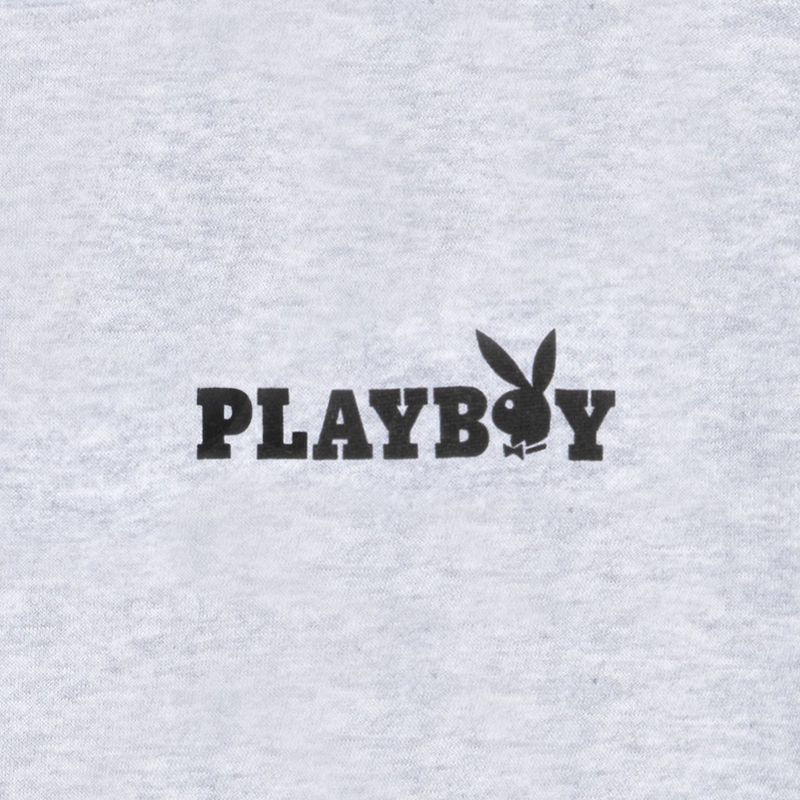 Ropa De Casa Playboy Classic Crewneck Mujer Grises | 3690-ANSKR