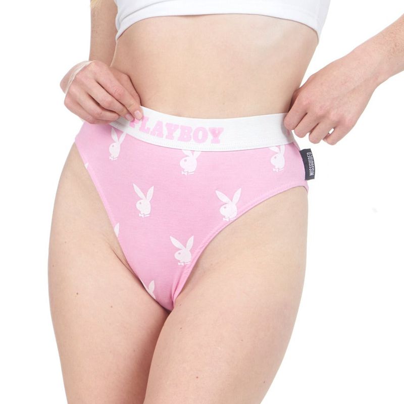 Ropa De Casa Playboy Deporte High Waisted Y Mujer Grises | 3754-QGIZW