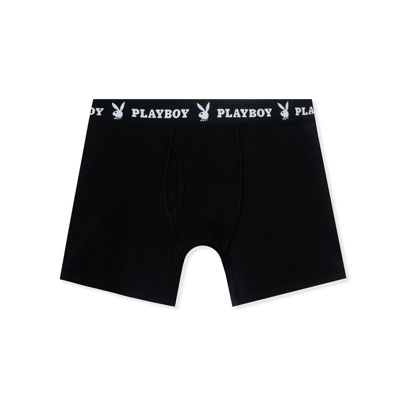 Ropa Interior Playboy 3-Pack Boxer Briefs Hombre Multicolor | 0637-KNBIX