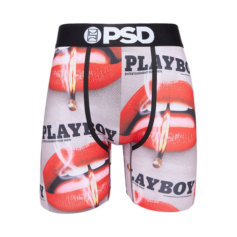 Ropa Interior Playboy November 2013 Cover Boxer Brief Hombre Multicolor | 7258-XZHQO