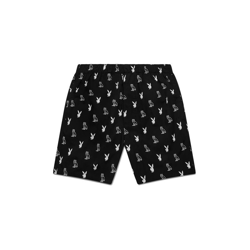 Ropa Interior Playboy X Ovo Boxers Hombre Blancos | 1548-XVLNA