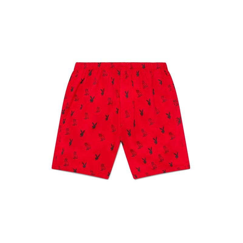 Ropa Interior Playboy X Ovo Boxers Hombre Blancos | 1548-XVLNA