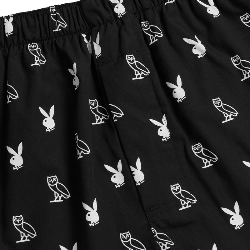 Ropa Interior Playboy X Ovo Boxers Hombre Blancos | 1548-XVLNA