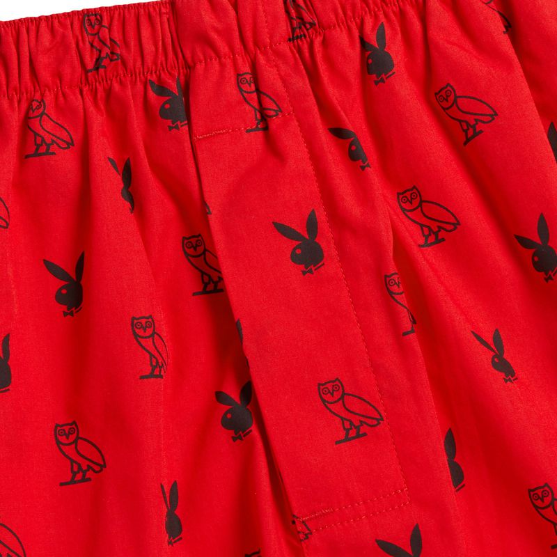 Ropa Interior Playboy X Ovo Boxers Hombre Blancos | 1548-XVLNA