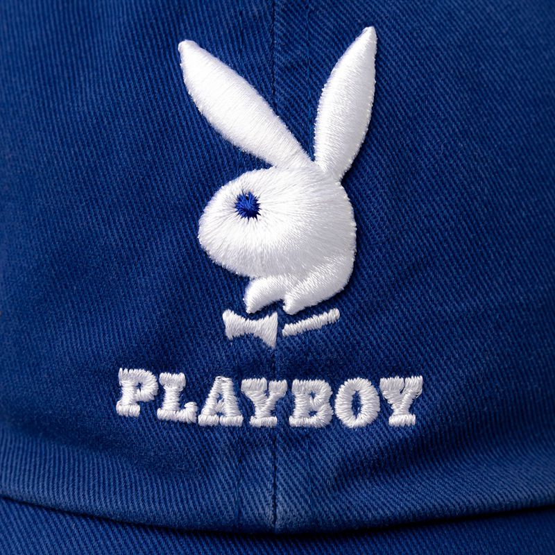 Sombreros Playboy 47 Brand Adjustable Dad Hombre Rosas Blancos | 1269-VLJPT