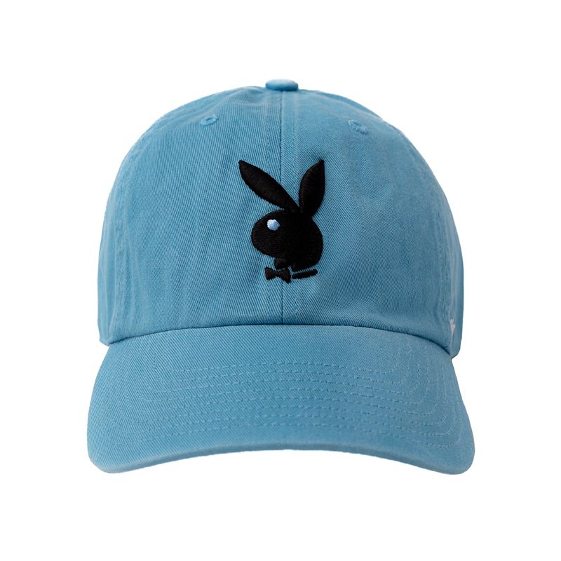 Sombreros Playboy 47 Brand Adjustable Dad Hombre Negros Blancos | 3019-NDJEZ