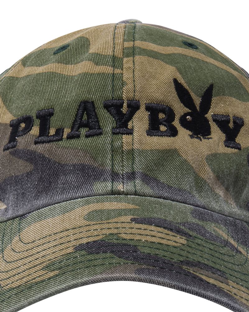 Sombreros Playboy 47 Brand Adjustable Dad Hombre Azul Marino Blancos | 8910-TLYCJ