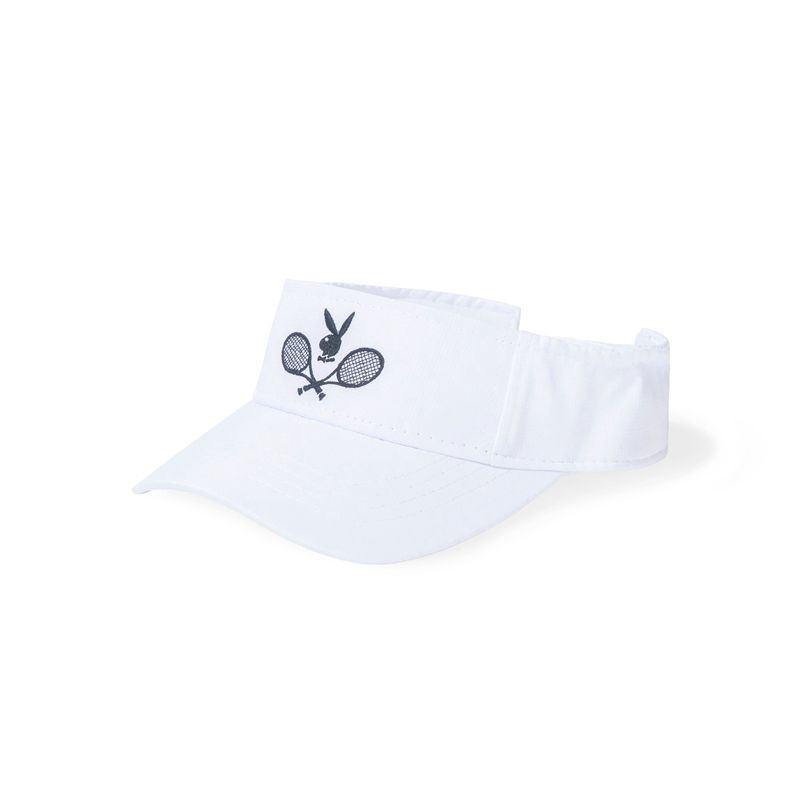 Sombreros Playboy Sports Ripstop Hombre Blancos | 8367-NTSHM