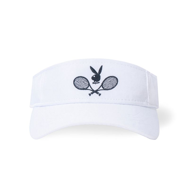 Sombreros Playboy Sports Ripstop Hombre Blancos | 8367-NTSHM