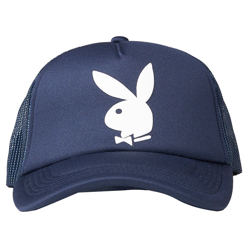 Sombreros Playboy X Pleasures Bunny Trucker Hombre Forest | 7602-OYMQW