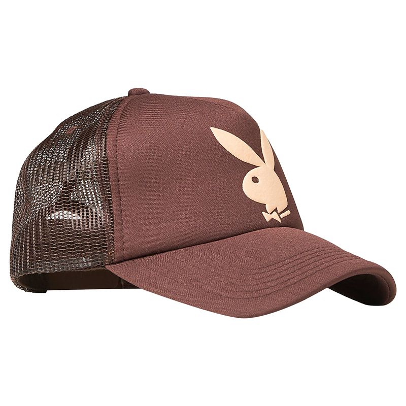 Sombreros Playboy X Pleasures Bunny Trucker Hombre Forest | 7602-OYMQW