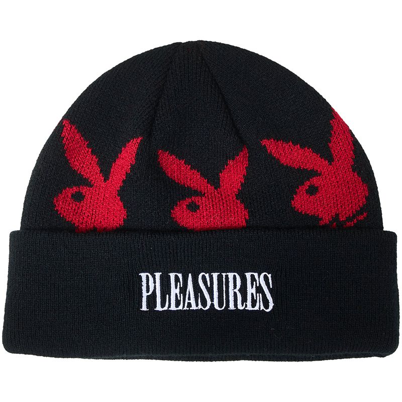 Sombreros Playboy X Pleasures Jacquard Bunny Beanie Hombre Azules | 2168-FSXNO