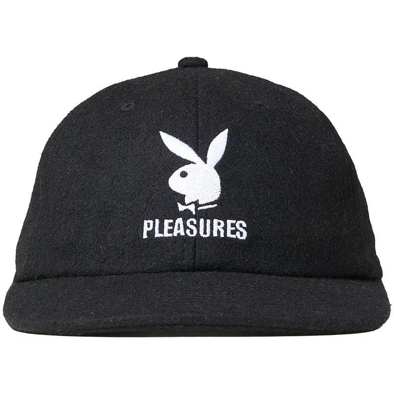 Sombreros Playboy X Pleasures Wool Strapback Hombre Forest | 8752-BJMDK