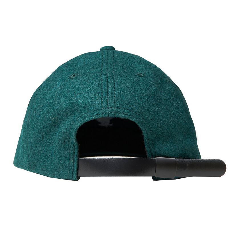 Sombreros Playboy X Pleasures Wool Strapback Hombre Forest | 8752-BJMDK