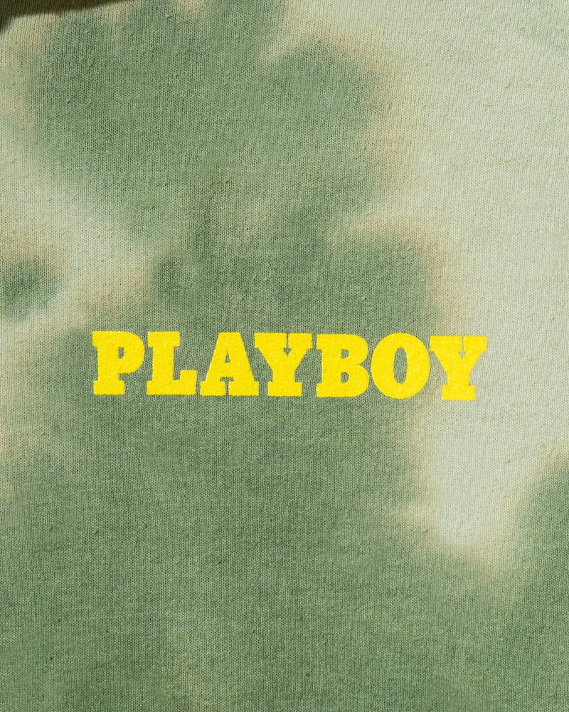 Sudadera Con Capucha Playboy August 1965 Cover Hombre Verdes | 0284-VRPMH