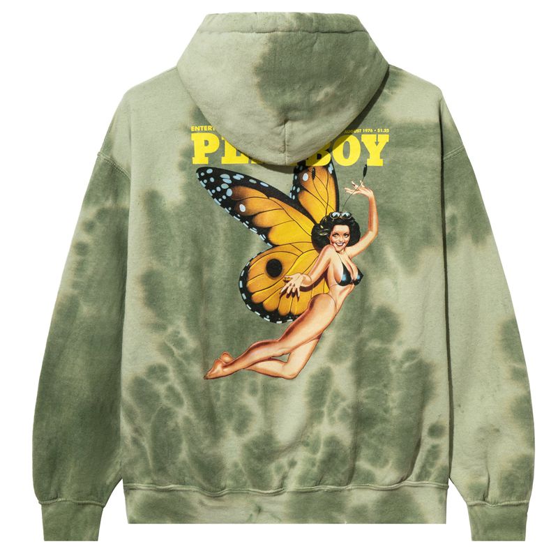 Sudadera Con Capucha Playboy August 1965 Cover Hombre Verdes | 0284-VRPMH