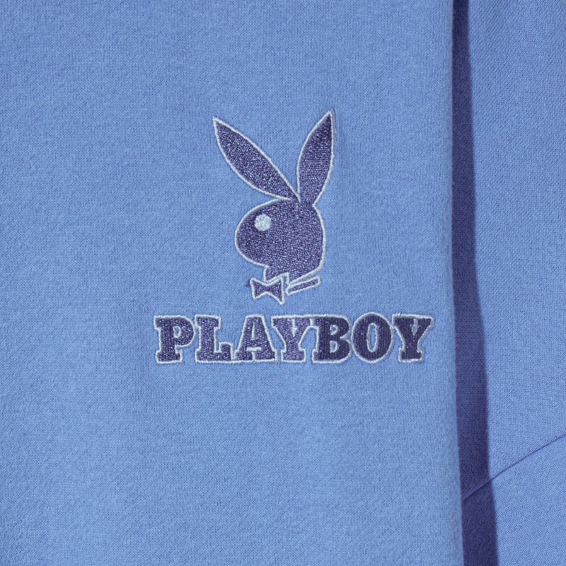 Sudadera Con Capucha Playboy Classic Crewneck Mujer Rojos Oscuro Verde Oliva | 1483-LQOSP