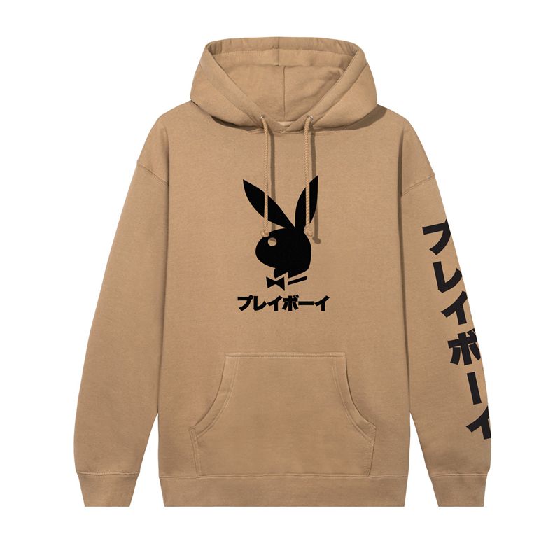 Sudadera Con Capucha Playboy Japanese Rabbit Head Hombre Blancos | 6527-FKHOE