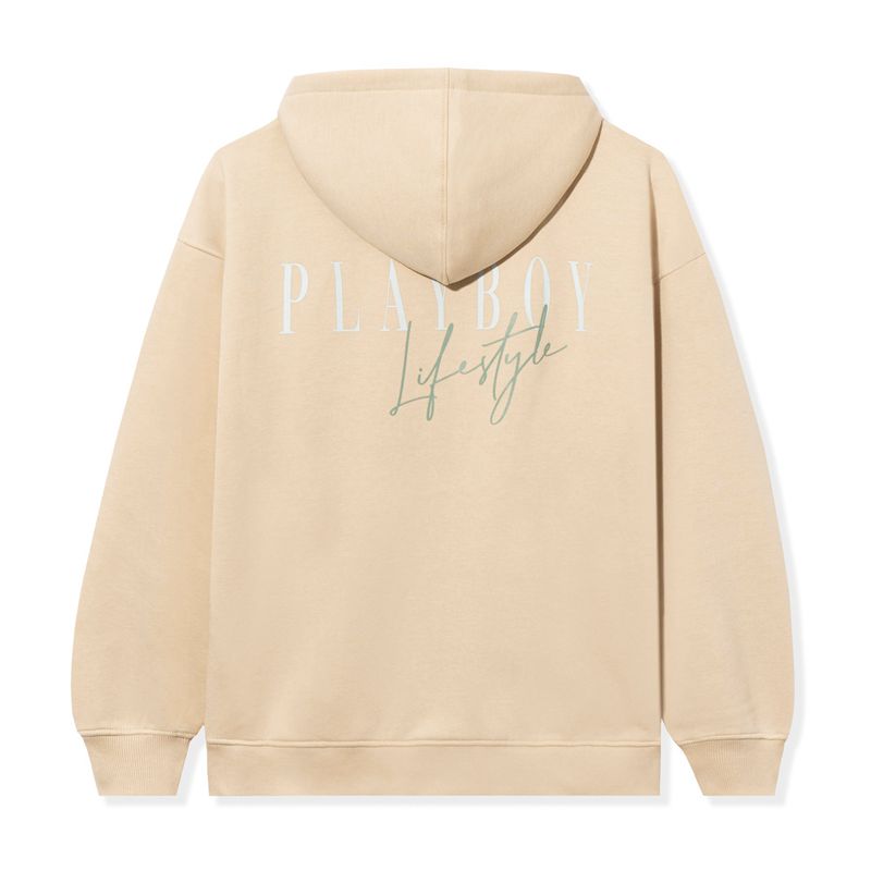 Sudadera Con Capucha Playboy Lifestyle Zip-Up Mujer Azules | 6549-HTSEM