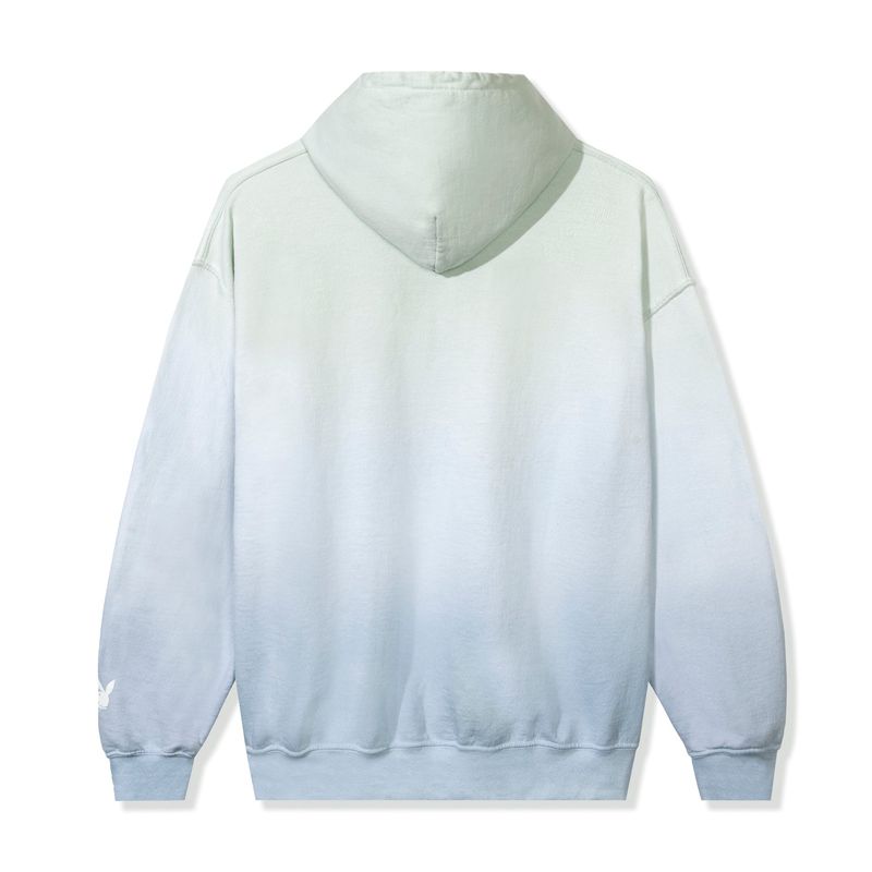 Sudadera Con Capucha Playboy Ombre Sunburst Mujer Grises Azules | 1274-CVGJU