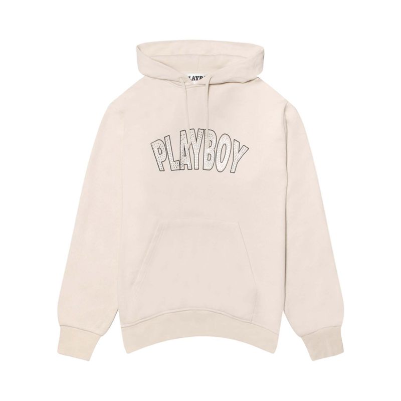 Sudadera Con Capucha Playboy Slots Hombre Rosas | 0948-QZRXL