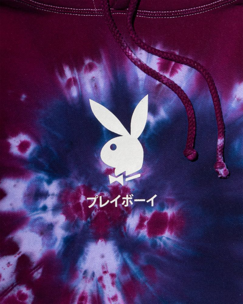 Sudadera Con Capucha Playboy Tokyo Club Hombre Rojos | 0923-PBSZA