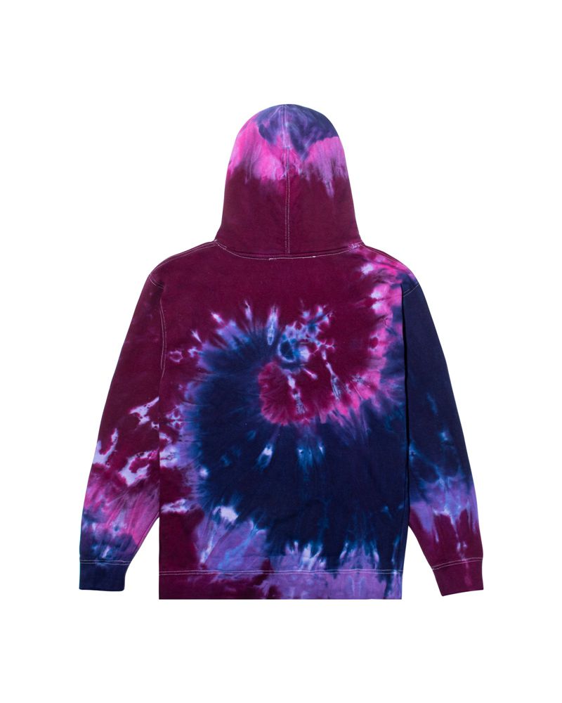 Sudadera Con Capucha Playboy Tokyo Club Tie-Dye Mujer Rojos | 6047-MTNYZ