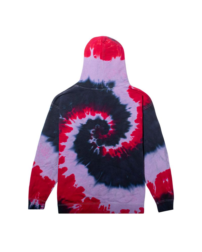 Sudadera Con Capucha Playboy Tokyo Club Tie-Dye Mujer Rojos | 6047-MTNYZ