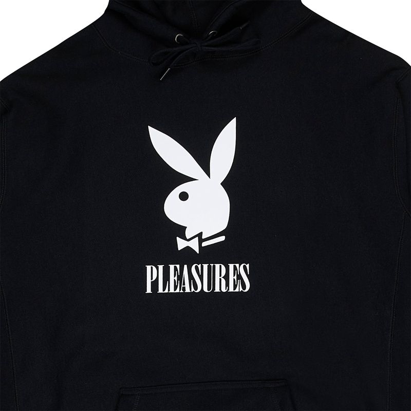 Sudadera Con Capucha Playboy X Pleasures Play Hombre Grises | 3406-XRNPZ