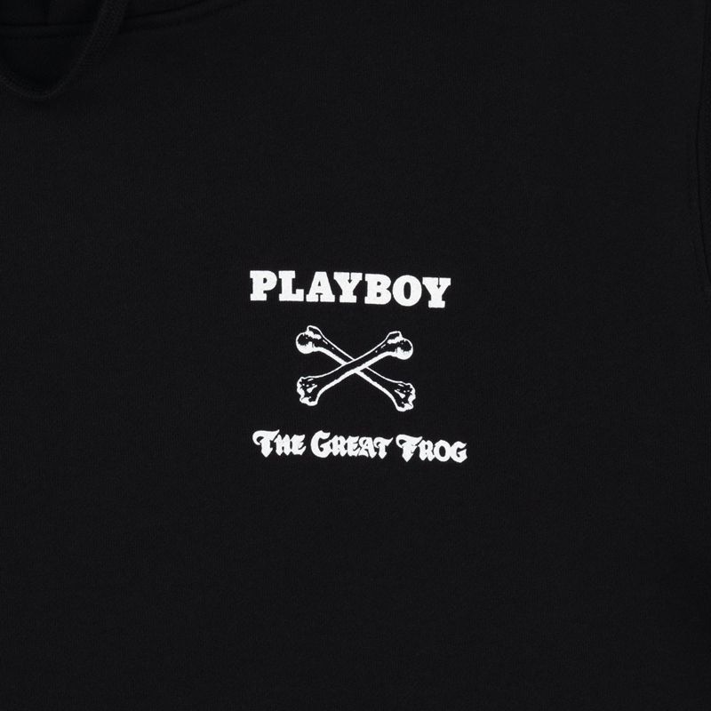 Sudadera Con Capucha Playboy X The Great Frog Hombre Blancos | 6015-VMGTO