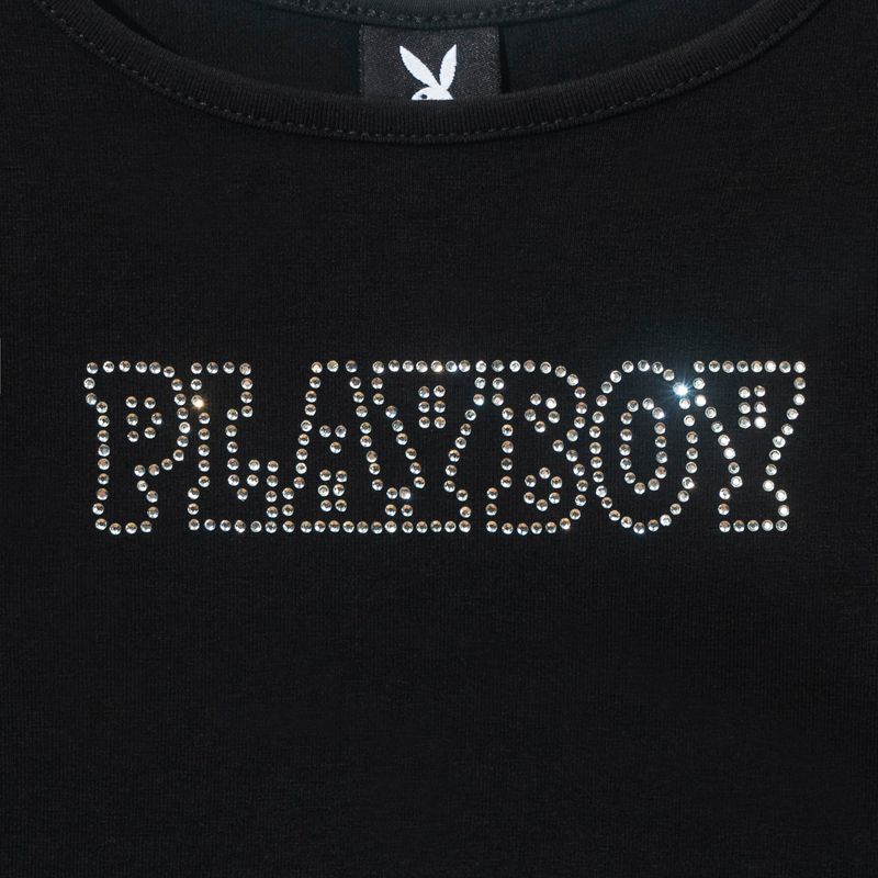 Tank Playboy Bedazzled Masthead Mujer Morados | 3820-QZPDR