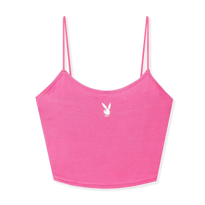 Tank Playboy Classic Top Mujer Rojos | 6429-OLWVR