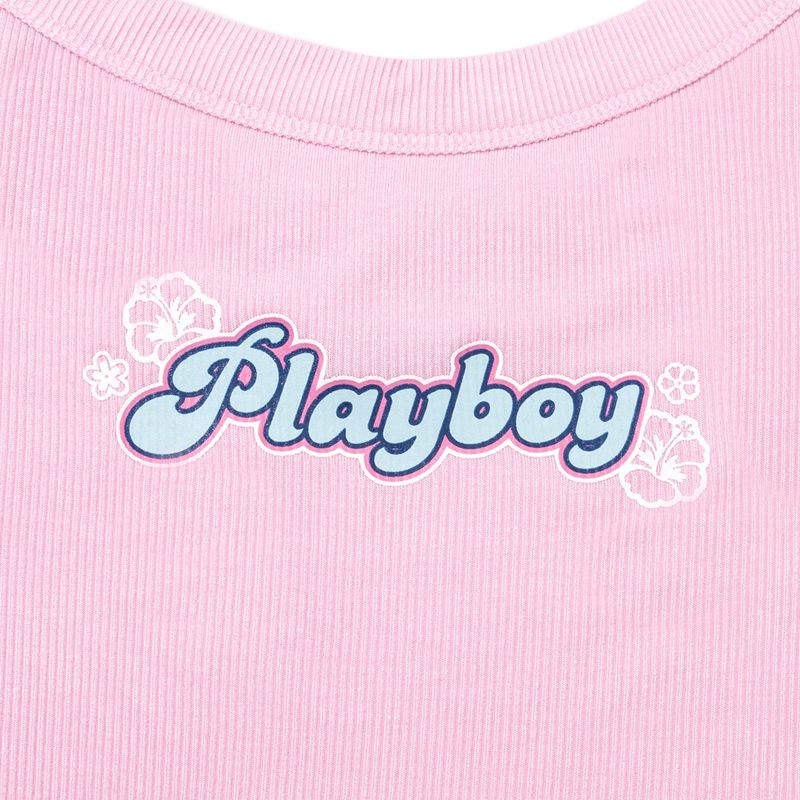 Tank Playboy Coconut Girl Mujer Morados | 5968-QOWBC