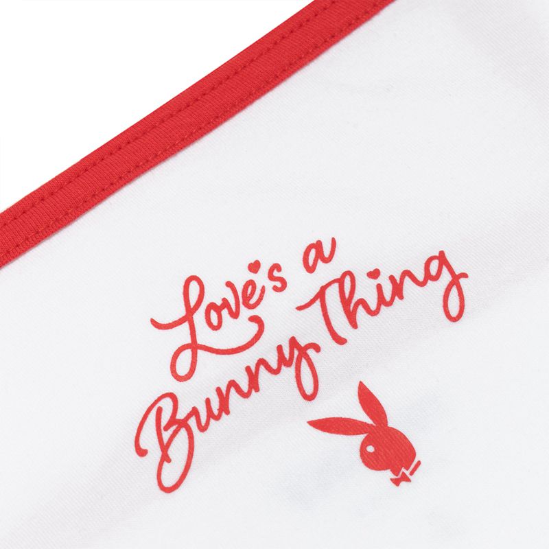 Tank Playboy Love's A Bunny Thing Lounge Mujer Blancos | 3275-NXASQ