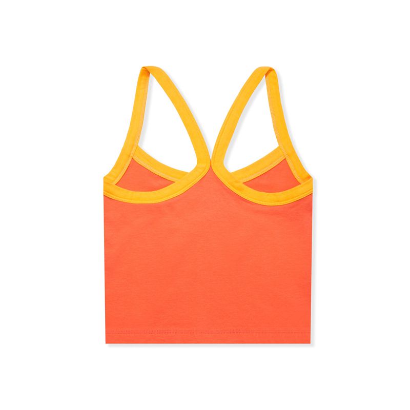 Tank Playboy Racerback Mujer Naranjas | 2473-LEYJA