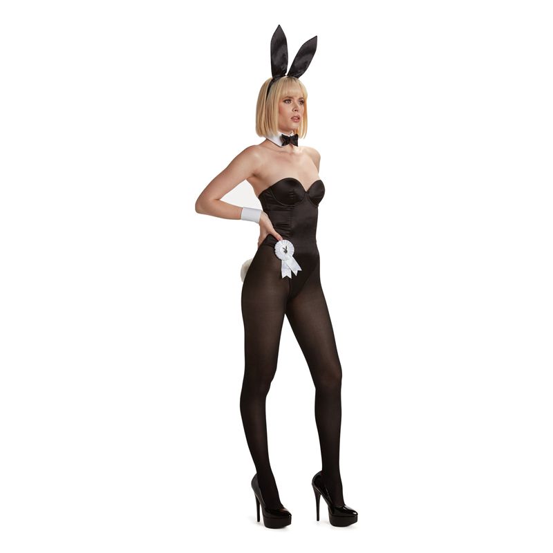 Traje De Conejo Playboy The Official Mujer Negros | 3874-DCGPX